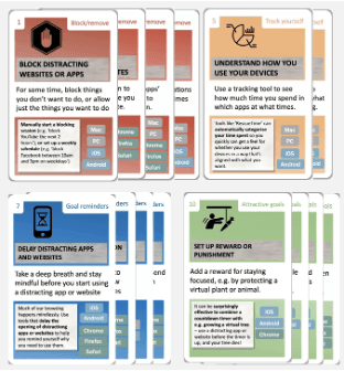 Strategy cards
